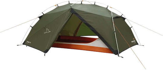 Easy Camp Rago 2 Σκηνή Camping Igloo Ορειβασίας Χακί με Διπλό Πανί 3 Εποχών για 2 Άτομα Αδιάβροχη 3000mm 240x220x105εκ.