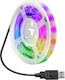Newell Smart LED Strip Wi-Fi USB 5V RGB Light 0.25m with Power Supply