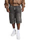 Baggy Men's Denim Shorts Black