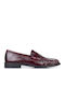Women's Moccasins In Burgundy Colour