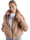 Short Women's Fur Beige