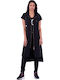 Women's Sweatshirt Cardigan Black