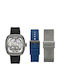 Kenneth Cole York Мъжки Часовник Автоматичен с Черен Текстилен Каишка