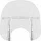 Memphis Shades Windshield Fats Mem3520 Flhrci 02-06 Flhri Efi 04-06 Flhrsi 1450 Harley Davidson Flhr 02-03 Flhrc 1584 07-09 Transparent