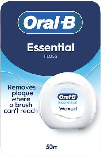 Oral-B Essential Floss Ață Dentară Cearată 50m