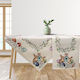 Osterdeckchen Easter Twix Dimeco Buntes 32x50