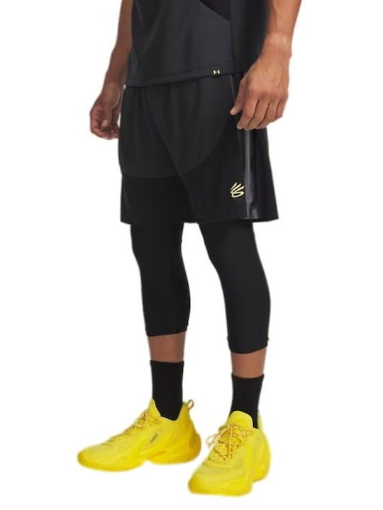 Under Armour Curry Splash Sports Men's Black Shorts
