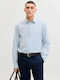 Long Sleeve Linen Shirt Celestial Blue