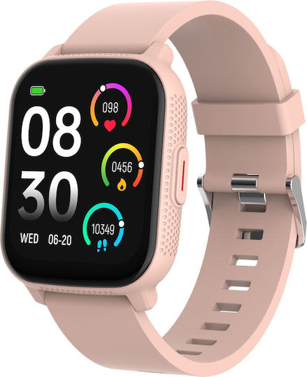 Denver SWC-184 Smartwatch με Παλμογράφο (Ροζ)