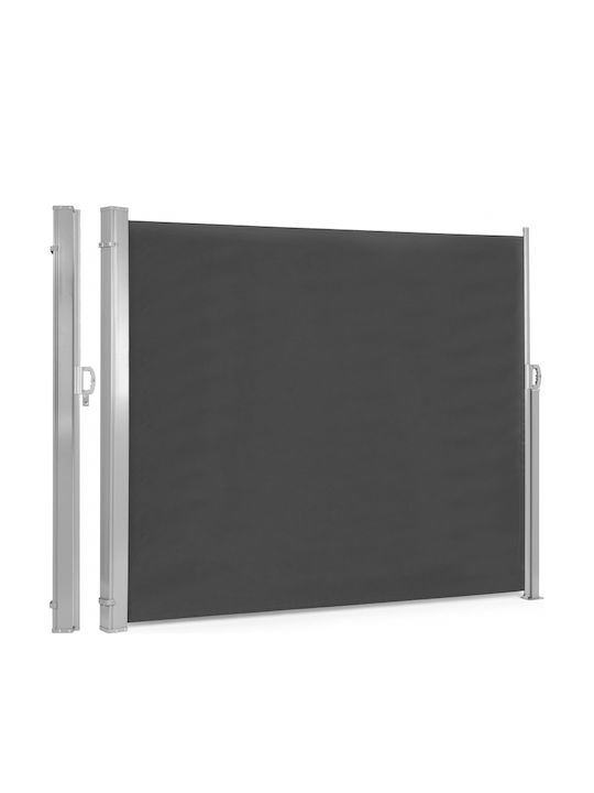 MultiGarden Πλαϊνή Τέντα Βεράντας Γκρι 3x1.8m