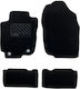 Car Mats Carpet Luxury Quality Black Compatible Toyota RAV 4 Model 2012-2018