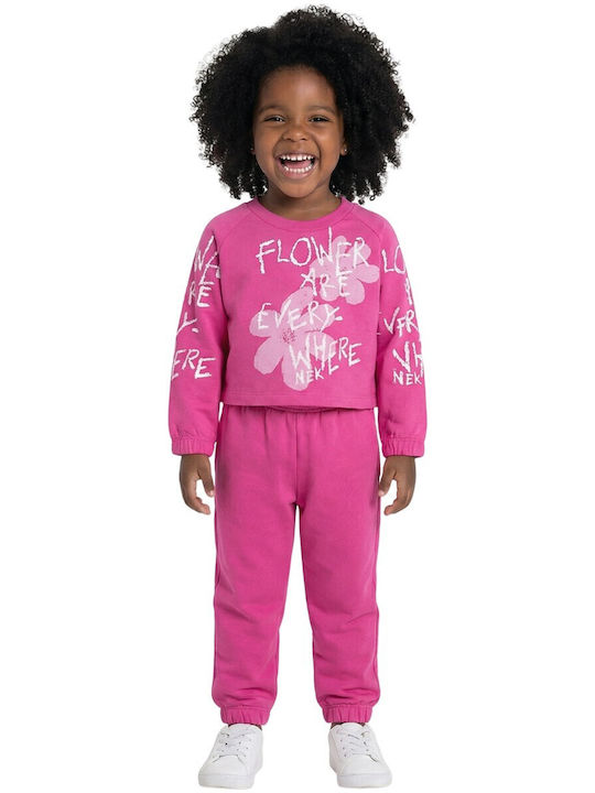 Nek Kids Wear Παιδικό Σετ Φόρμας Φούξια Fuchsia...