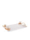 Iliadis Decorative Tray Ceramic Rectangular 34x20x5.5cm