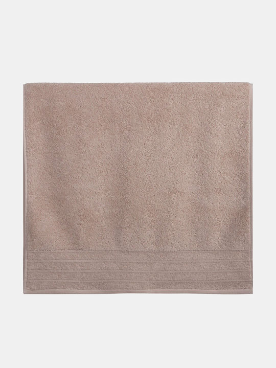 Nef-Nef Homeware Fresh Badetuch 80x160cm Taupe Gewicht 550gr/m²