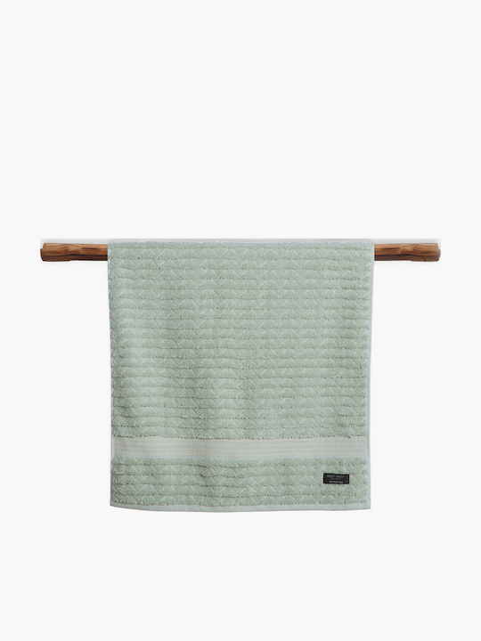 Nef-Nef Homeware Gesichtstuch Elements-elgyn 50x100cm Grün Gewicht 600gr/m²