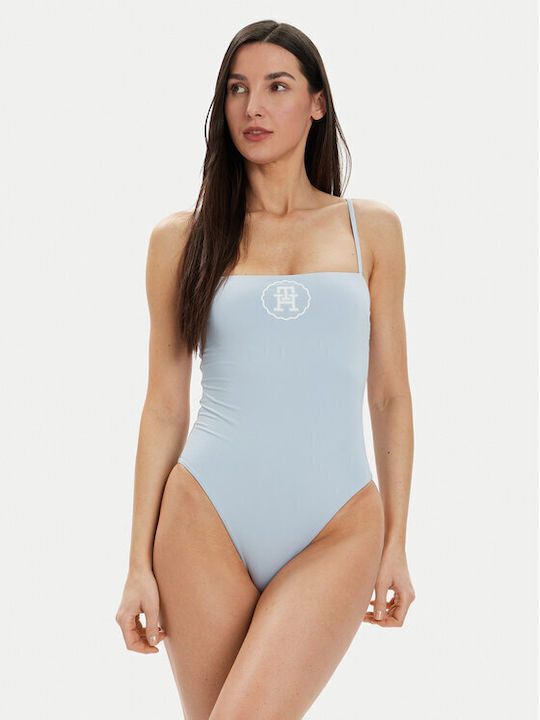 Costum de Baie Întreg Light Blue