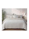 Nef-Nef Homeware Tundra Pique Double Blanket 230x250cm Beige