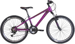 Carrera M4 2000 Vb 24" Детски Планински Велосипед Лилав Carrera M4 2000 Vb 24" Детски Планински Велосипед Лилав