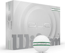 Wilson Duo Soft Golf Ball Trk360 Gr Sil 12-ball Wilson Duo Soft Golf Ball Trk360 Gr Sil 12-ball