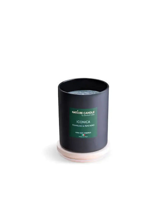 Candle Light Aromatic Candle in Jar with Orange Scent 200g