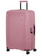 American Tourister Dashpop Μεγάλη Βαλίτσα Ταξιδίου Ροζ με 4 Ρόδες Ύψους 77εκ.