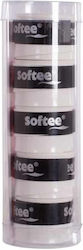 Softee Overgrip Padel Συσκευασία 5 Τμχ Άσπρο Softee Overgrip Padel Συσκευασία 5 Τμχ Άσπρο