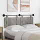 vidaXL Fabric Bed Headboard Cushion Gray 150x55cm