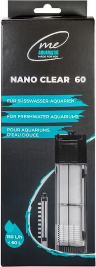 me Aquaristic Internal Filter for Aquariums with Capacity up to 150lt