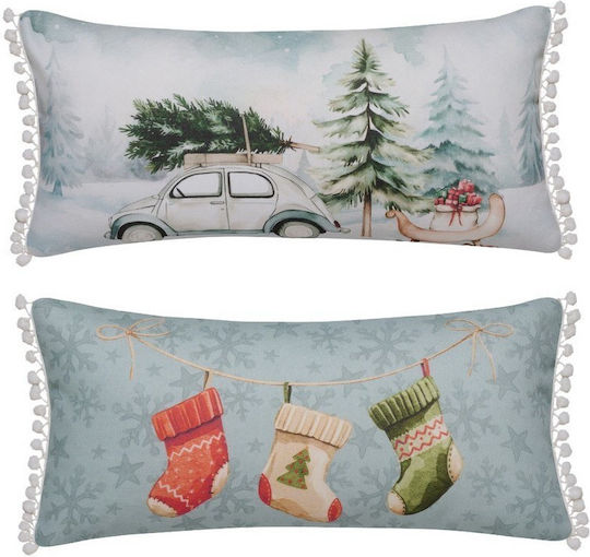 Kentia Snow 258 Μαξιλάρι Διακοσμητικό Γέμισμα 30χ60