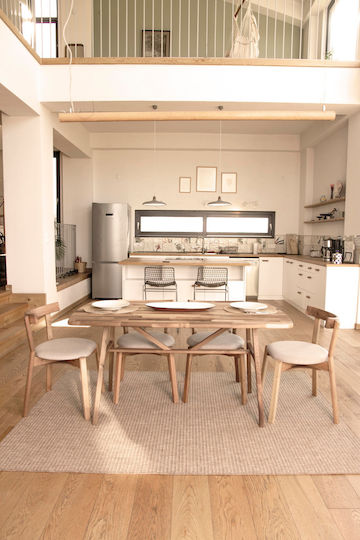 Μασίφ Τραπέζι Καρυδιάς Slim 150x80x74,5cm (160x80x74,5cm) Μασίφ Τραπέζι Καρυδιάς Slim 150x80x74,5cm (160x80x74,5cm)