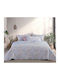 Nef-Nef Homeware Dreamel Tagesdecken Übergröße Mikrofaser Blaue 230x240cm