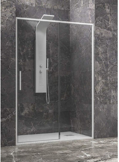 Karag Lea 400 Преграда За Душ С Плъзгаща Се Врата 130x200cm Мат