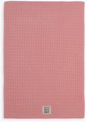 Nef-Nef Homeware Cute Chef Ποτηρόπανο από 100% Βαμβάκι σε Ροζ Χρώμα 45x68cm