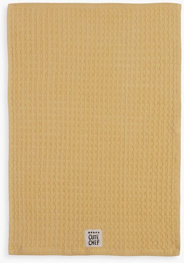 Nef-Nef Homeware Cute Chef Tea Towel Made of 100% Cotton in Yellow Colour 45x68cm Nef-Nef Homeware Cute Chef Tea Towel Made of 100% Cotton in Yellow Colour 45x68cm