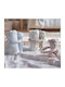 Nef-Nef Homeware Κουβέρτα Αγκαλιάς & Λίκνου Teddy Πικέ Μπεζ με Ζωάκι 75x100εκ.