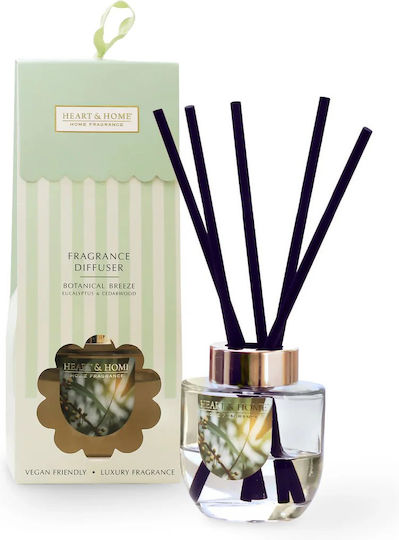 Heart & Home Diffuser με Άρωμα Ευκάλυπτος 70ml