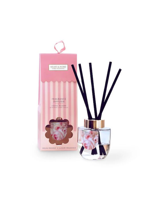 Heart & Home Дифузер с Аромат на Роза 70ml
