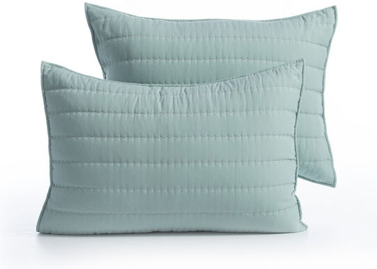 Nef-Nef Homeware Buntes Kissenbezüge Set Türkis Aqua 52x72cm
