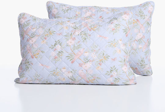 Nef-Nef Homeware Homeware Σετ Μαξιλαροθήκες Blue 52x72εκ.