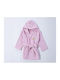 Nef-Nef Homeware Kids Bathrobe Cute & Sweet Lilac Hooded