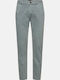 Chino Trousers Elastic in Regular Fit Sky Blue