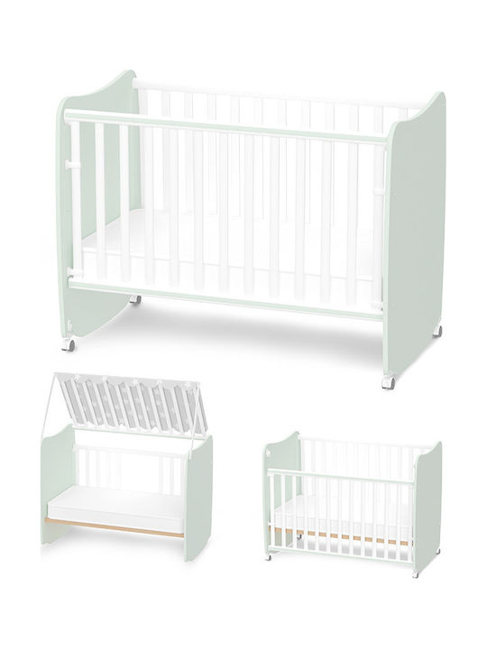 Lorelli Babybett Weiß mit Matratze 60x120cm