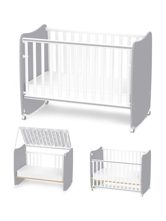 Lorelli Babybett Weiß mit Matratze 60x120cm