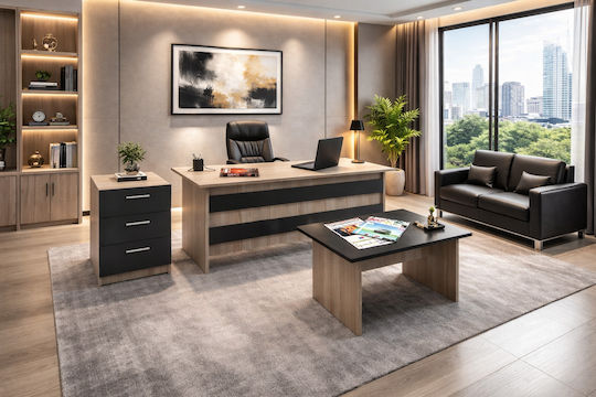 SteweHome SteweHome Studentenmöbel-Set Wohnzimmer & Esszimmer 3 Stücke STE-005176-P5176