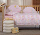 Nef-Nef Homeware Spring Happiness Standard Gitterbettumrandung für die Leitplanken der Kinde Rosa 40cm