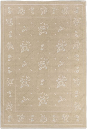 Tzikas Carpets Flora 061 119 Σετ Χαλιά Κρεβατοκάμαρας Βαμβακερά Εκρού 391-0-335-00061-119 3τμχ