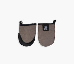 Nef-Nef Homeware Lorin Mănușă De Bucătărie Din Țesătură Maro 2 Bucăți Nef-Nef Homeware Lorin Mănușă De Bucătărie Din Țesătură Maro 2 Bucăți