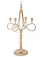 Iliadis Metal Candle Holder in Gold Colour 32x55x32cm