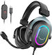 Fifine H6B Over Ear Gaming Headset with USB Connectivity