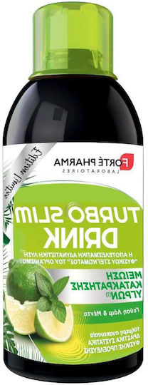 Forte Pharma Turboslim Drink Добавка за Отслабване 500ml Лайм-Мента